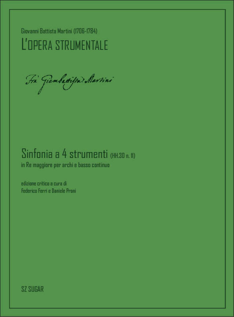 Sinfonia a 4 strumenti (HH.30 n. 11)